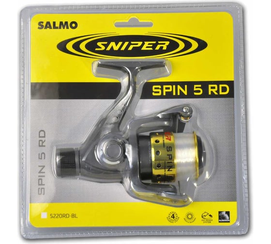 Изображение товара Безынерционная катушка SALMO Sniper SPIN 5 20RD блистер 5220RD-BL