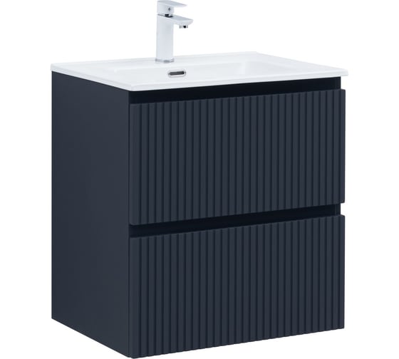 Изображение товара Тумба Aquanet Джейн 60 (Flat) цв.маренго (335427) 00335427