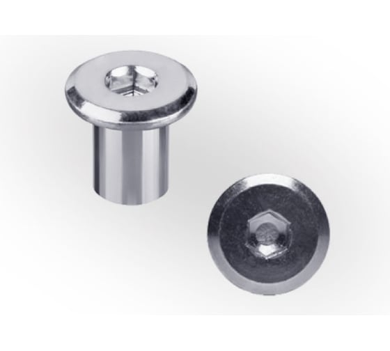 Изображение товара Мебельная гайка ЖЕСТЬ DIN 596 Эриксона М8, 8 шт., европодвес УТ-00011815