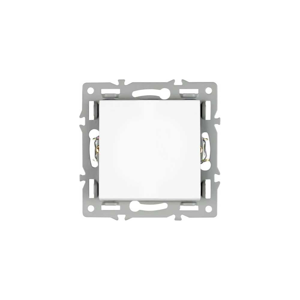 Изображение товара Механизм выключателя одноклавишный перекрёстный Arlight SWT-MKX1-PL-WH