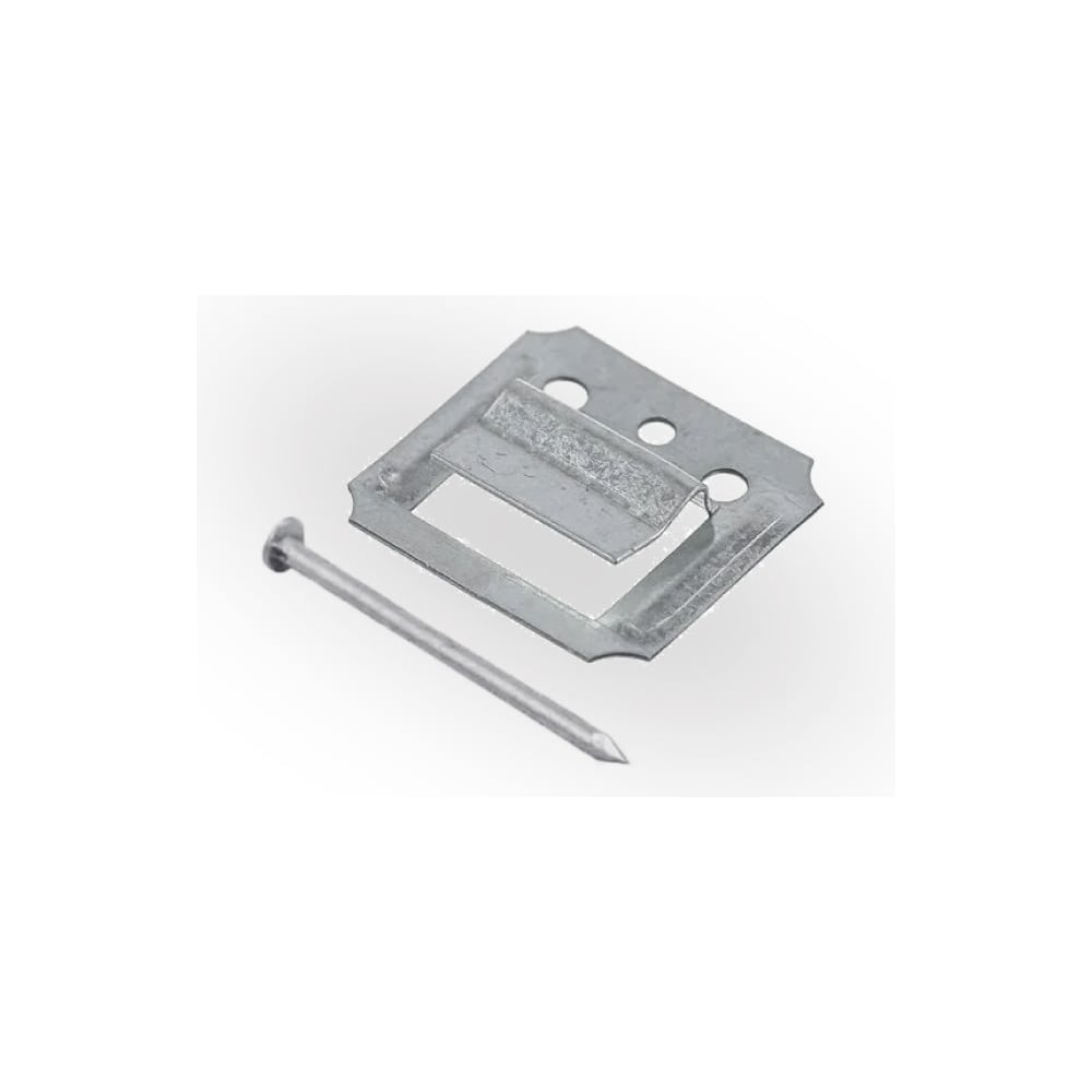 Изображение товара ЖЕСТЬ 5 мм кляймер для вагонки и панелей, 100 шт