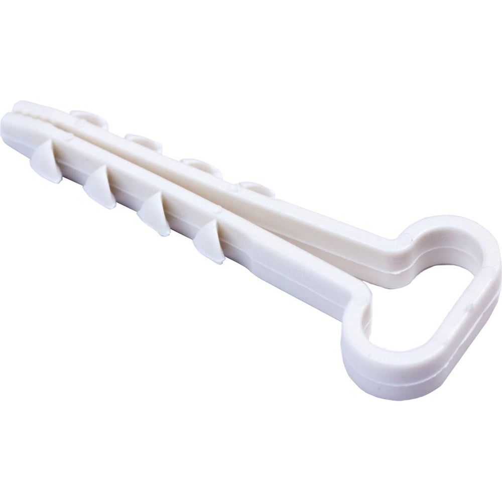 Изображение товара Дюбель-хомут для прямоугольного кабеля ЖЕСТЬ 10x5 мм, 14 шт., европодвес УТ-00011346