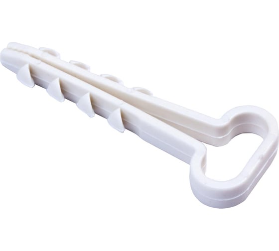 Изображение товара Дюбель-хомут для прямоугольного кабеля ЖЕСТЬ 8x5 мм, 100 шт., пакет УТ-00011710