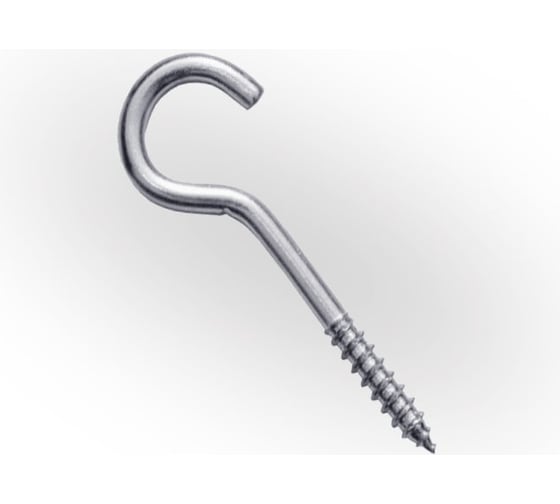 Изображение товара Шуруп-полукольцо ЖЕСТЬ 6x100 мм, 2 шт., европодвес УТ-00003479