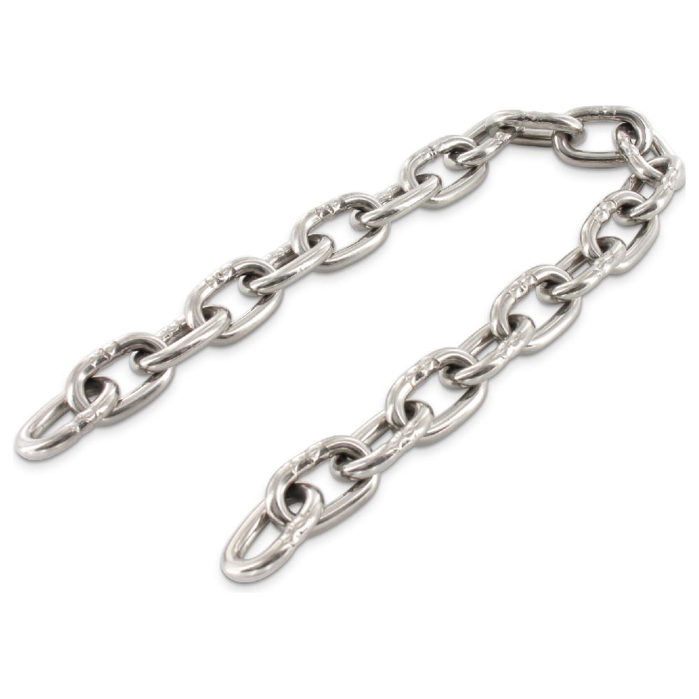 Изображение товара Цепь Metiz-A2 DIN766, нержавеющая, 5 м, 6x18.5