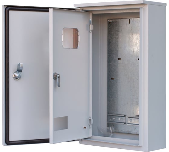 Изображение товара Учетный распределительный корпус Dekraft, 3ф 2 дверцы IP54 52х31х15 30411DEK