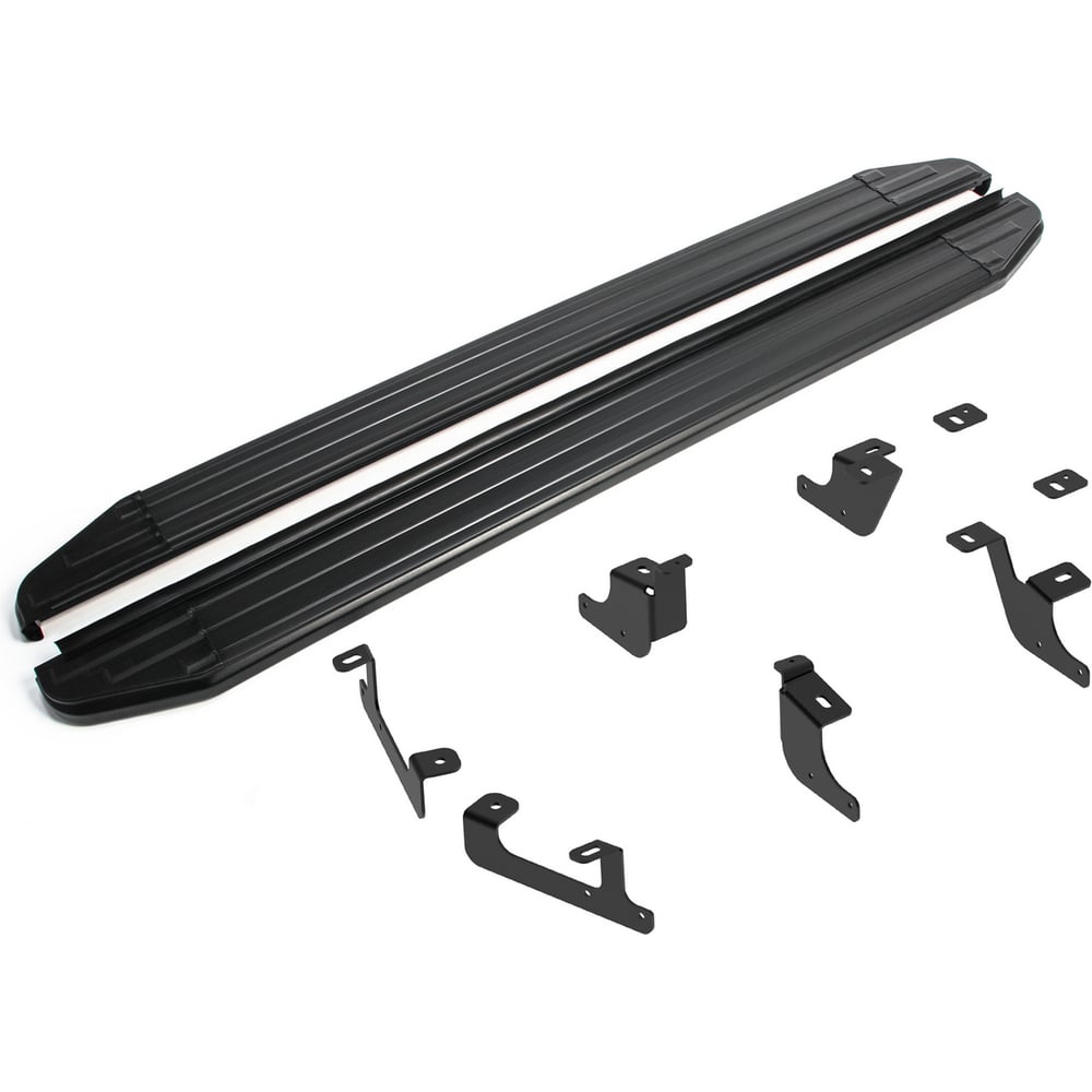 Изображение товара Пороги на авто Rival Premium-Black для Geely Coolray и Belgee X50 2023 года