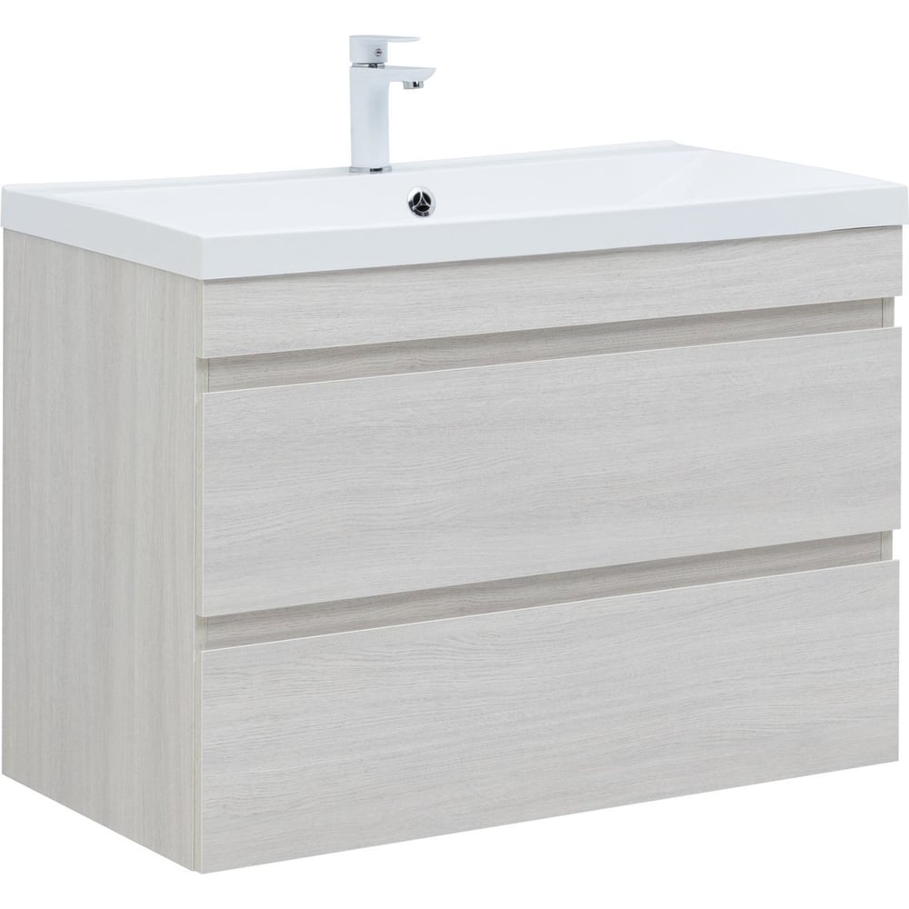 Изображение товара Подвесная тумба Aquanet Нота new 100 дуб холден modern стиль для ванной