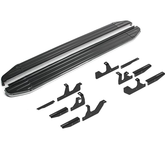 Изображение товара Пороги на авто Rival Premium Geely Atlas II поколение 2023-н.в., рынок РФ, 180 см A180ALP.1909.1