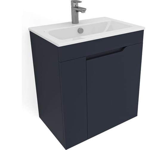 Изображение товара Тумба Aquanet Практика 60 цв.маренго (330454) 00330454