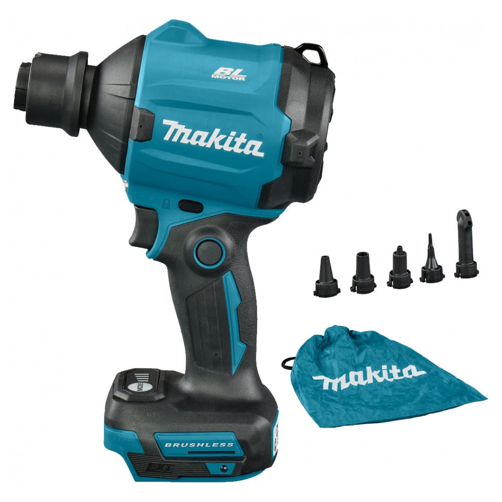 Изображение товара Аккумуляторная воздуходувка Makita LXT 18В BL DAS180Z профессиональный инструмент