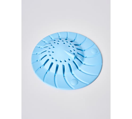 Изображение товара Универсальный фильтр ситечко для раковины, мойки, душа и ванны Wirquin голубой 30975134