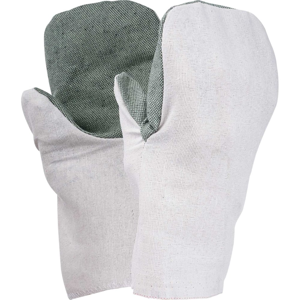 Изображение товара Рукавицы FORT х/б с брезентной наладонкой размер 10