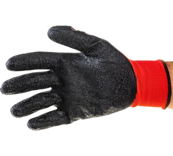 Изображение товара Перчатки FORT 1421 нейлон с рифленым латексным покрытием 00-10013808