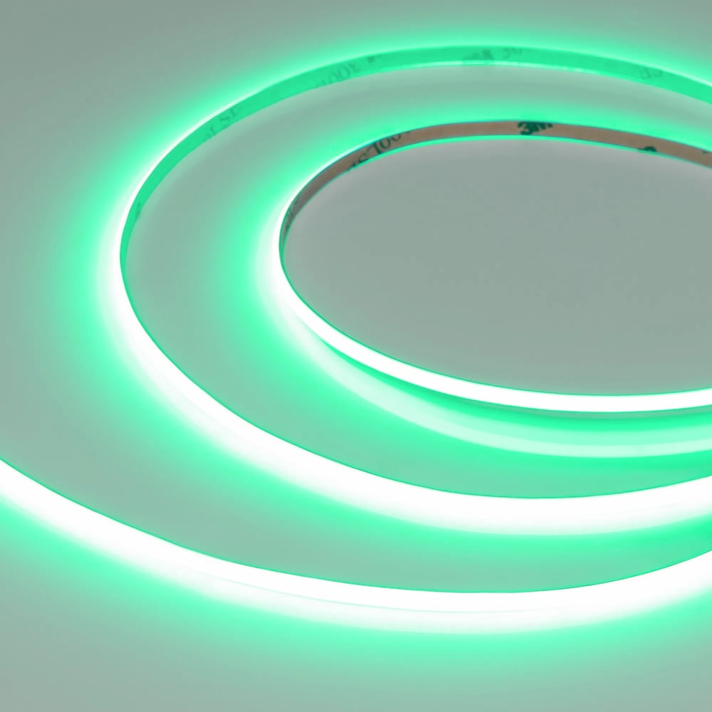 Изображение товара Светодиодная лента COB-X480-4mm 24V 5м зеленого цвета