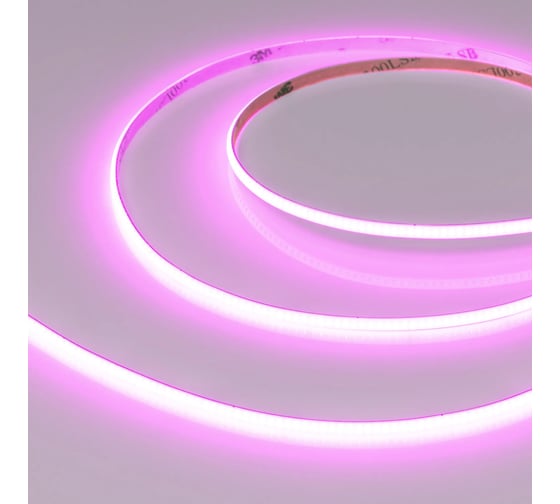 Изображение товара Светодиодная лента Arlight COB-X480-4mm 24V, Magenta, 5м 046914