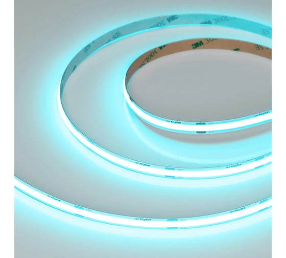 Изображение товара Светодиодная лента Arlight COB-X480-8mm 24V, Mint Blue, 5м 047744