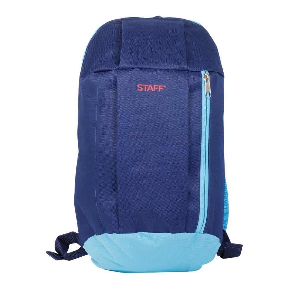 Универсальный рюкзак Staff сумка спортивная на молнии регулируемый ремень синий