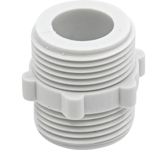 Изображение товара Соединитель(бочонок) для заливных шлангов стир.машины РемоКолор 3/4, 5шт. 67-0-282