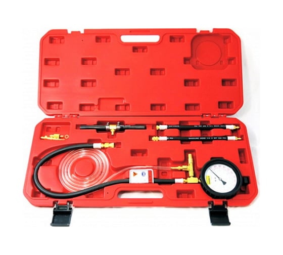 Изображение товара Набор для тестирования топливных систем MFI МАСТАК кейс, 7 предметов 120-00007C