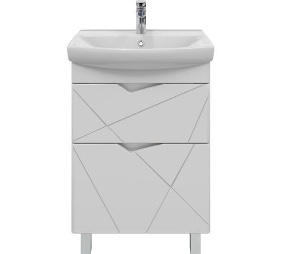 Изображение товара Тумба без раковины RUVANN YUTON 60 в ванную напольная Т.YUTON.П-60Н