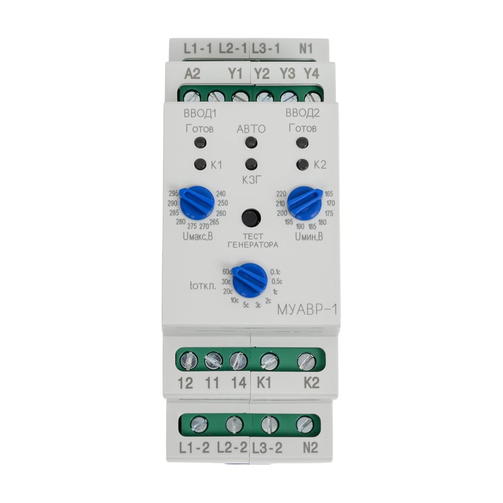 Изображение товара Модуль управления Меандр АВР МУАВР-1 AC230/400В УХЛ4 A8302-19912295