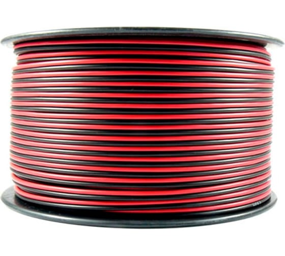 Изображение товара Кабель акустический Ripo SC-RB-2x0.5 CCA красно-черный, катушка 100 м 001-700005