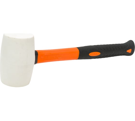 Изображение товара Резиновая белая киянка HARDEN фибергласовая ручка, 225 гр. 590432
