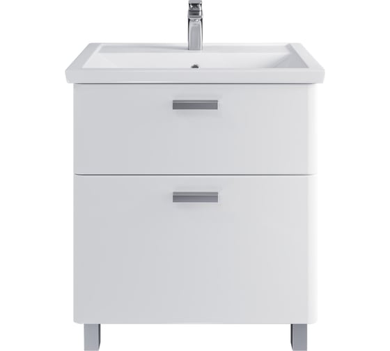 Изображение товара Тумба в ванную напольная с раковиной RUVANN WELLEN 70 + Фостер 70 Т.WELLEN.Э-70Н-KIT-FOS