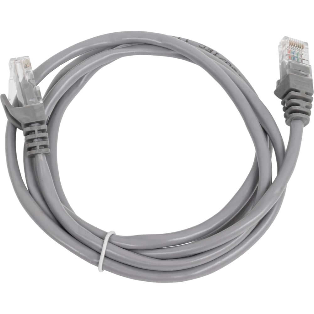 Изображение товара Патч-корд Ripo UTP Cat 5E 1.5 м RJ45 серый компьютерный кабель