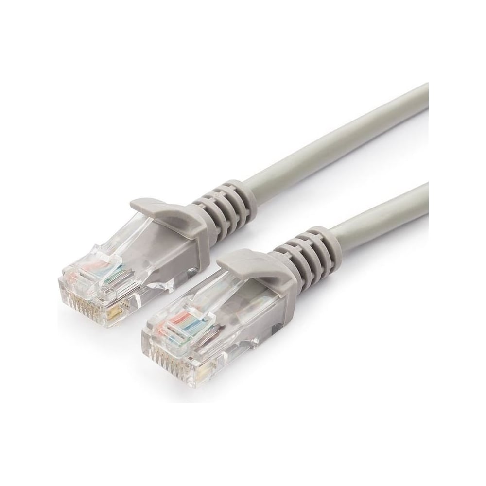 Изображение товара Патч-корд Ripo UTP Cat 5E 50 м RJ45 серый литой для локальных сетей