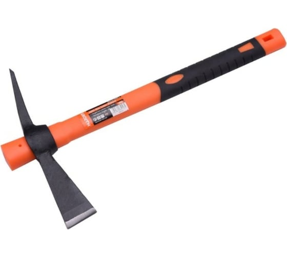 Изображение товара Кирка HARDEN профессиональная, 400 г. с фибергласовой рукоятью и плоским резаком 590614