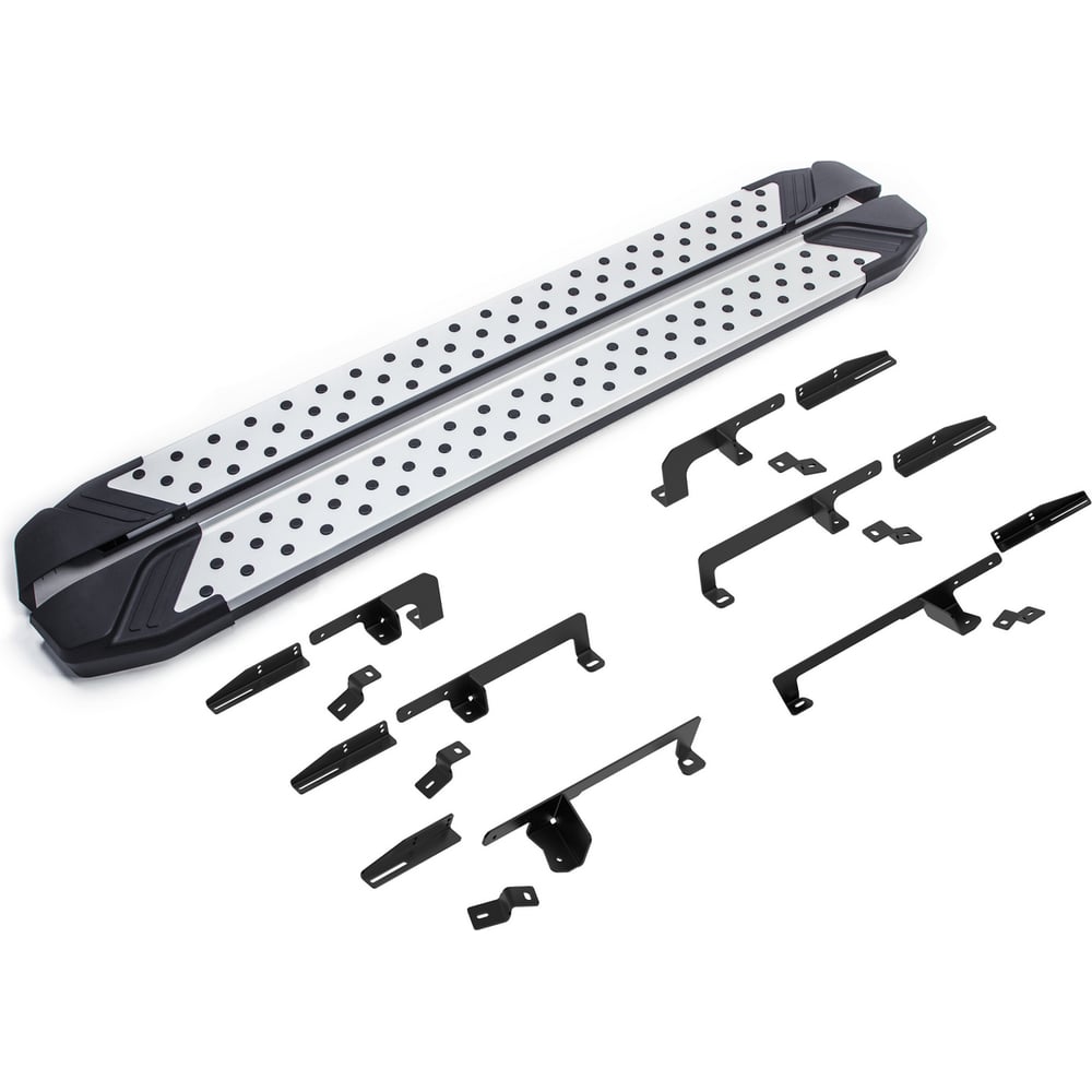 Изображение товара Пороги на авто Rival Bmw-Style круг для Jetour X90 Plus 2023-н.в.