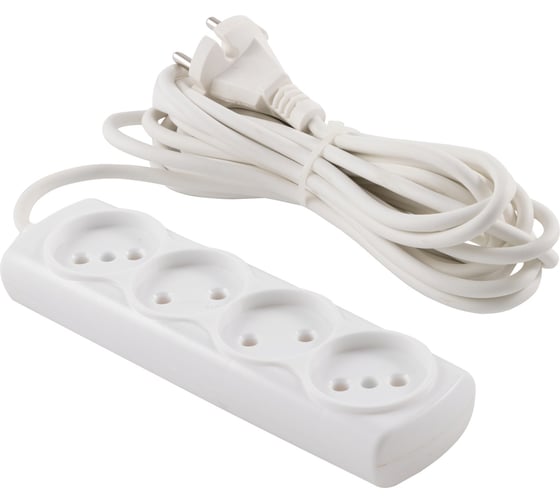 Изображение товара Удлинитель Engy Премиум 5м/4 розетки ПВС 2х0.75 186702