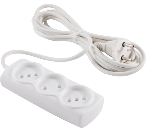 Изображение товара Удлинитель Engy Премиум 3м/3 розетки ПВС 2х0.75 186699