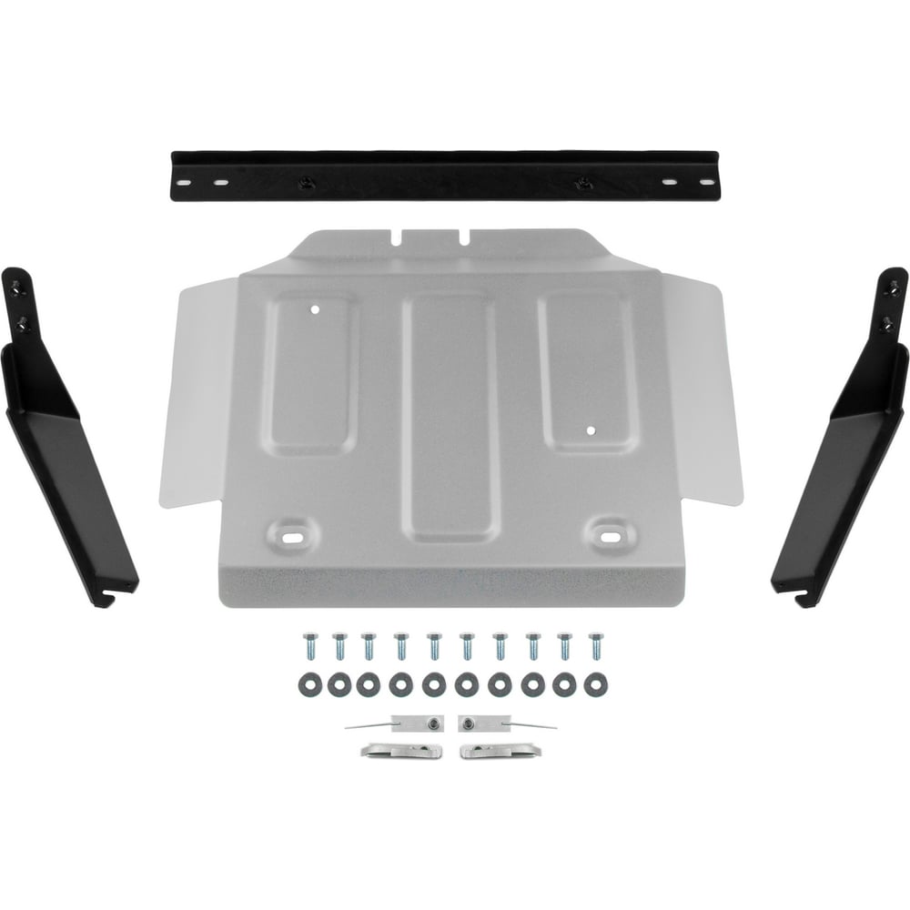 Изображение товара Защита РК Rival JAC T9 АКПП 4WD 2024-н.в. алюминий 3 мм