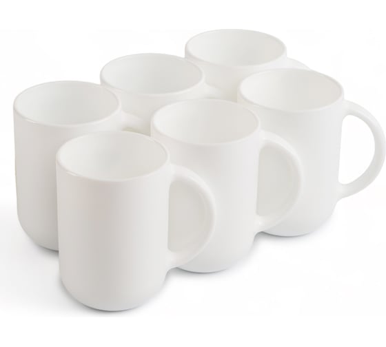 Изображение товара Набор кружек LUMINARC TROQUET 6 шт., 310 мл V5013