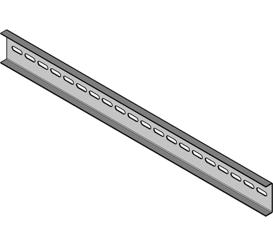 Изображение товара Швеллер перфорированный MULTICOLOR (800) (оц.) IP31/IP54 (ШхВ) Sоц 1,0 мм MLT.VRU.SH.800.SOC10