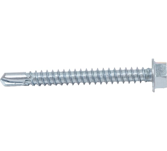 Изображение товара Кровельный саморез КРЕП-КОМП цинк 7мкм, без шайбы, 5.5х51, 200 шт. скбш5551ф
