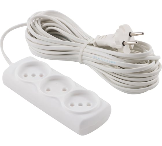 Изображение товара Удлинитель Engy Эконом 10м/3 розетки ШВВП 2х0.75 186719