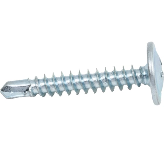 Изображение товара Саморез с прессшайбой КРЕП-КОМП сверло 4.2х25, 80 шт. пшс25мф