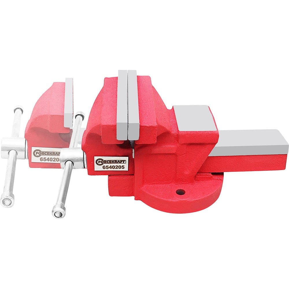 Изображение товара Тиски стальные с наковальней Forcekraft 5" 125мм FK-6540205