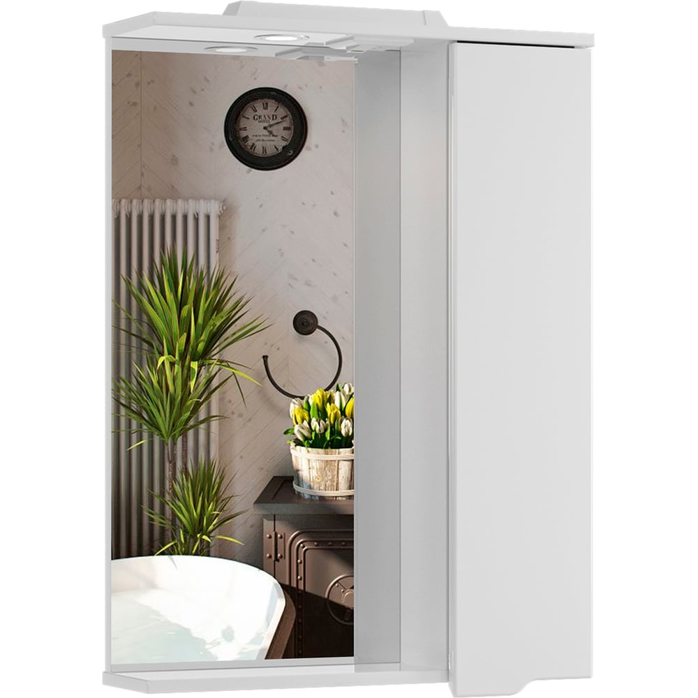 Изображение товара Зеркальный шкафчик в ванную RUVANN VERY 60 З.VERY.Э-60 с подсветкой