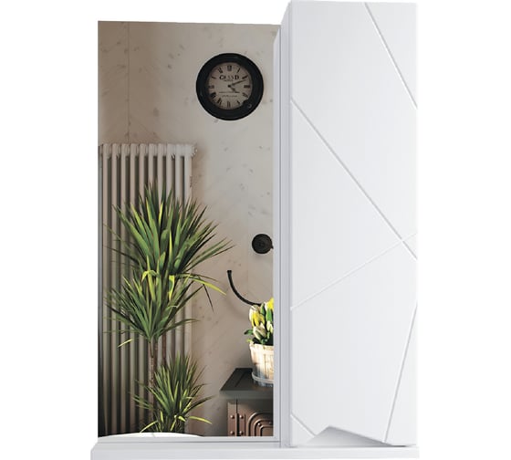 Изображение товара Зеркальный шкафчик в ванную RUVANN VIVAT 50 З.VIVAT.П-50