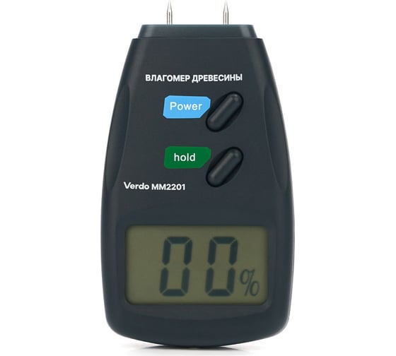 Изображение товара Влагомер кондуктометрический VERDO MM2201 материалы: древесина, бумага MM092010