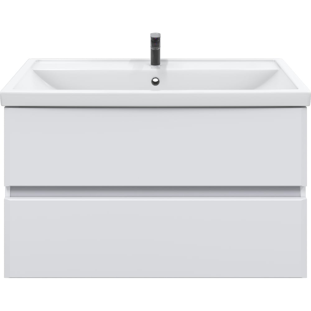 Изображение товара Тумба подвесная с раковиной RUVANN WELLA 100 для ванной