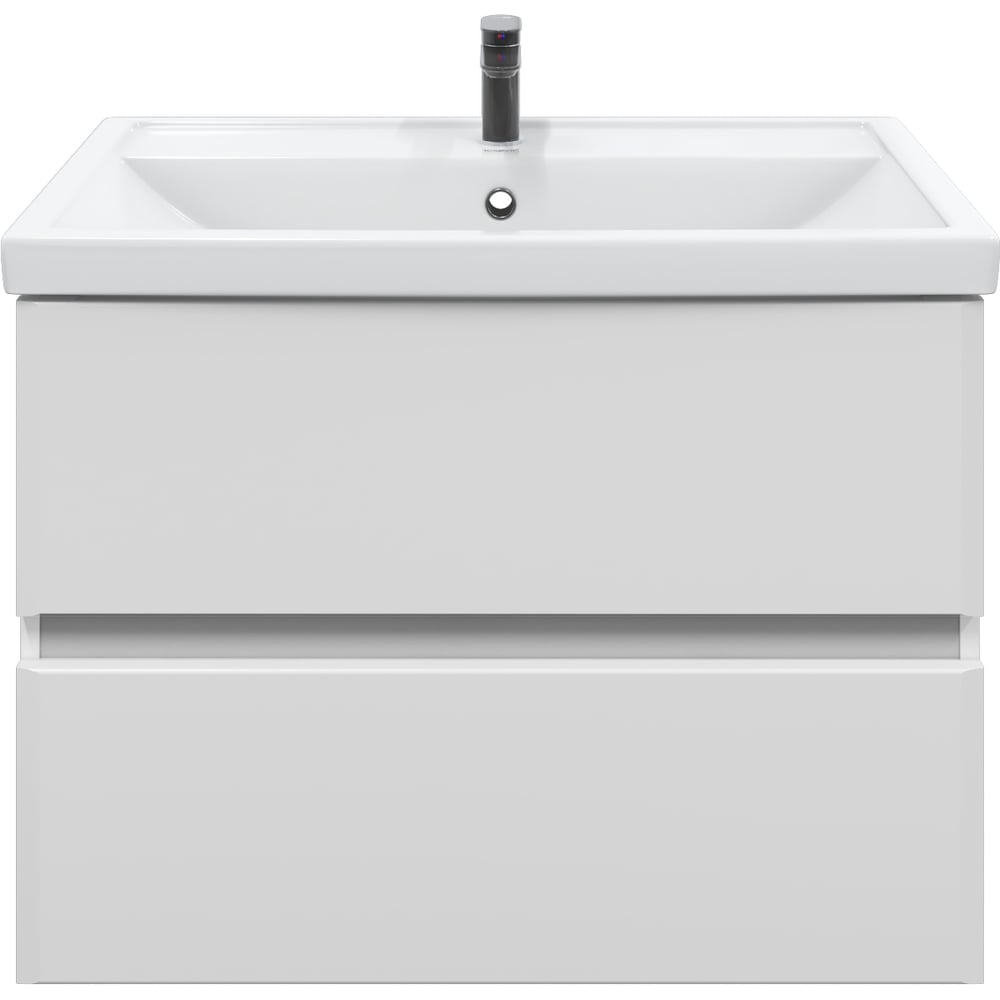 Изображение товара Подвесная тумба с раковиной RUVANN WELLA 70 + Фостер 70 практичный дизайн