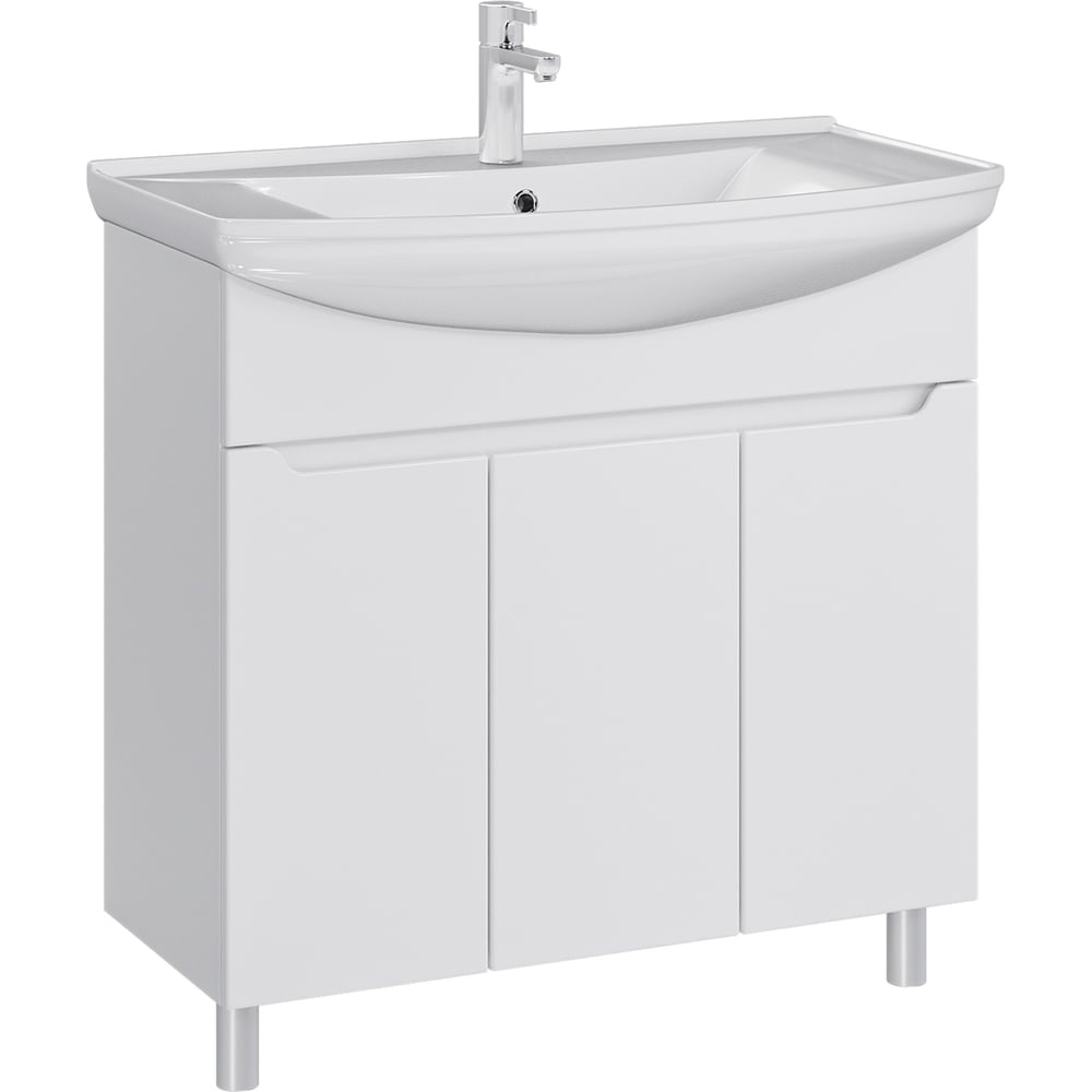 Изображение товара Тумба для ванной RUVANN VERY 85 напольная белая современная