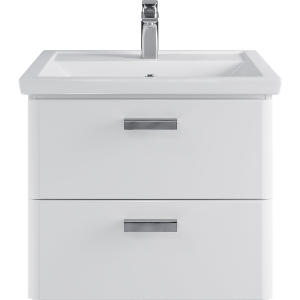 Изображение товара Подвесная ванная тумба RUVANN WELLEN 60 для ванной комнаты белая