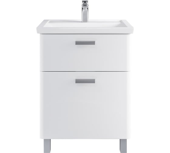 Изображение товара Тумба без раковины RUVANN WELLEN 60 в ванную, напольная Т.WELLEN.Э-60Н